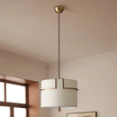 Axyaa Wabi Sabi Cloth Pendant Lamp - Japanese Hanging Chandelier