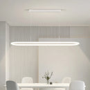 Axyaa Long Ring Pendant Lights for Modern Dining Room and Bar Counter