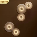 Axyaa Marble Wall Lamp - Modern Luxury for Living Room, Bedroom, and Hallway