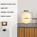 Axyaa Nordic Bauhaus LED Floor Lamp for Romantic Living Room Decoration