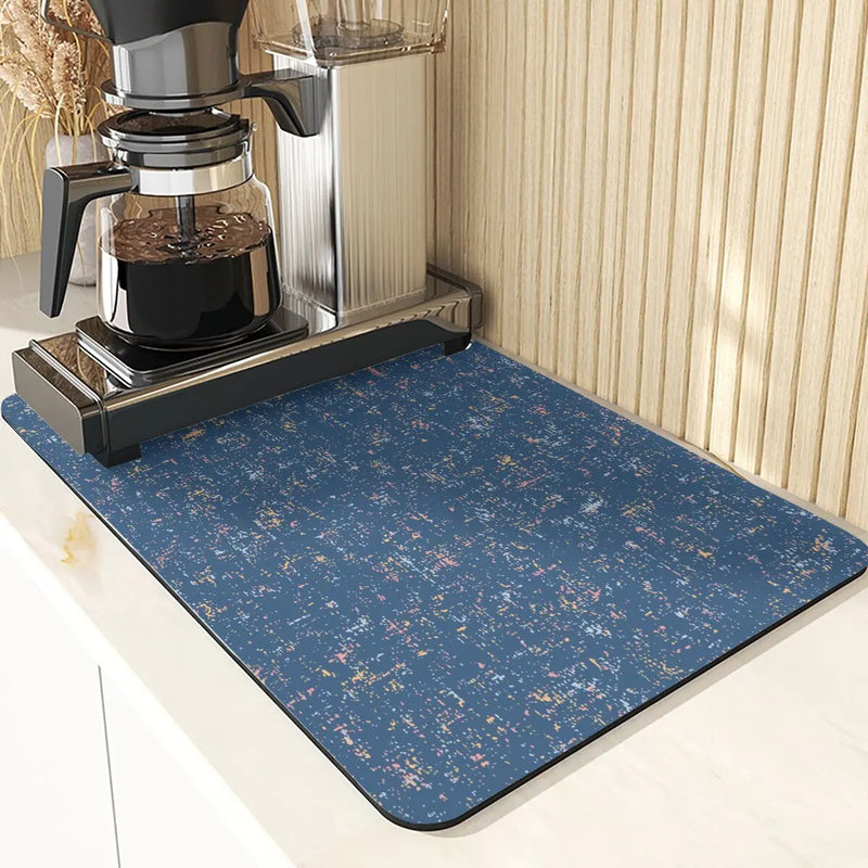 Axyaa Stripe Coasters: Stylish Non-Slip Table Mat & Absorbent Placemat