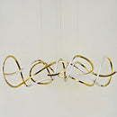 Axyaa Gold Chandelier Pendant Ceiling Lamps for Modern Home Living Room Lighting