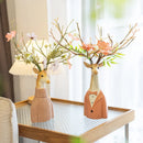 Axyaa Cartoon Deer Resin Vase Home Decor Artificial Animal Sculpture