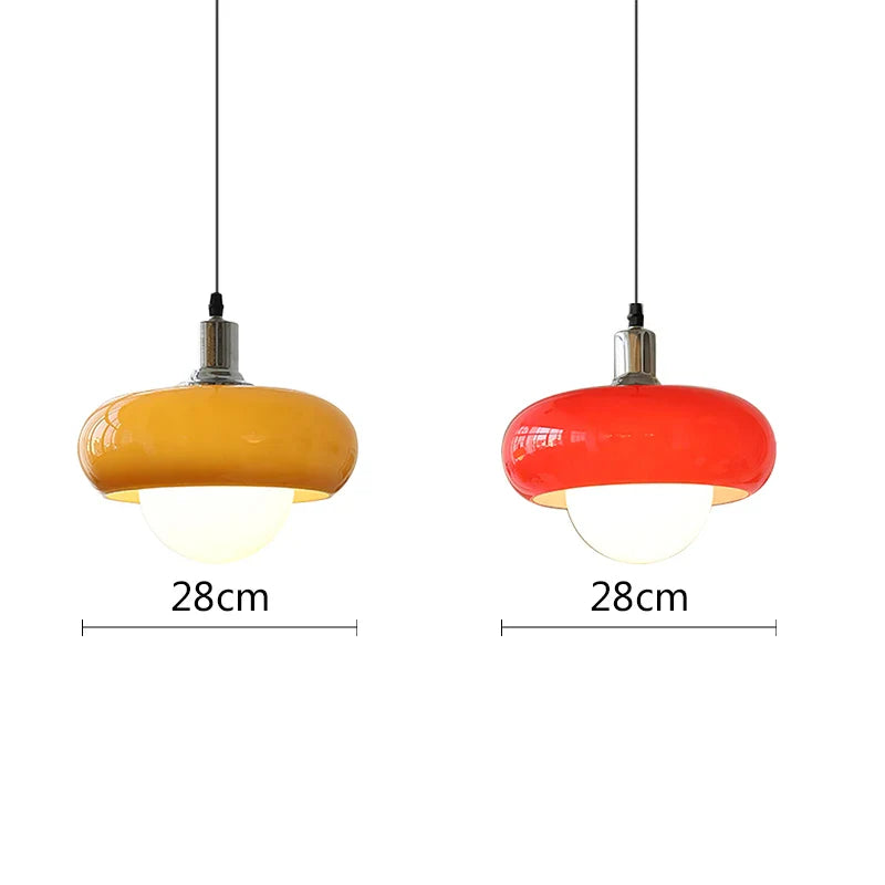 Axya LED Pendant Light: Colorful Modern Decor for Bedroom, Dining Room, Bar, and Restaurant