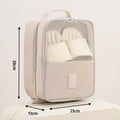 Axyaa Shoe Bag: Portable Travel Organizer for 3 Pairs, Underwear, and Clothes