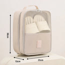 Axyaa Shoe Bag: Portable Travel Organizer for 3 Pairs, Underwear, and Clothes