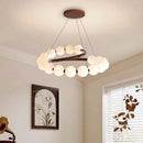 Axyaa Modern Living Room Chandeliers - Indoor LED Ceiling Lamp Hanging Lights
