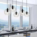 Axyaa Nordic Glass Pendant Lights: Modern, Vintage, Industrial Hanging Lamp