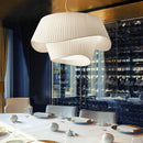 Axyaa Fabric Pendant Lighting: Nordic Designer LED Hanging Light for Bedroom Decor