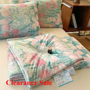 Axyaa Silk Summer Quilt - Machine Washable Cool Quilt for Single/Double Bed