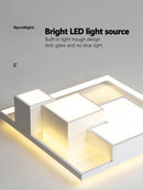 Axyaa Modern Nordic Square Ceiling Lamp Bed Master Bedroom Lighting