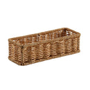 Axyaa Woven Plastic Storage Basket for Coffee, Vegetables, Snacks, and More