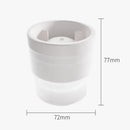 Axyaa Large Silicone Sphere Ice Mold for Whiskey, Cocktails, and Parties