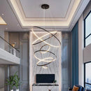 Axyaa Nordic Indoor Lighting: Stair Chandelier, Living Room Bedroom Pendant Lights, Ceiling Light
