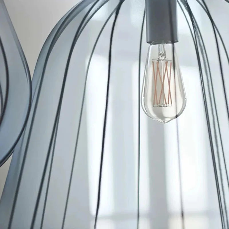 Axyaa Wabi Sabi Silk Lantern Pendant Lamp for Home and Restaurant Lighting
