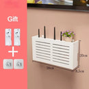 Axyaa WiFi Router Rack Wall Mount Organizer Box for Living Room Decor
