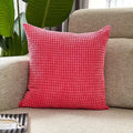 Axyaa Corduroy Cushion Cover 50x50cm Super Soft Nordic Decorative Pillowcase
