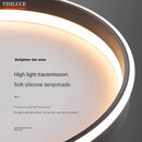 Axyaa Nordic LED Ceiling Lamp - Minimalist Black White Lighting
