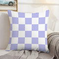 Axyaa Checkerboard Pillow Cases 45x45 Set of 2 Decorative Cushion Covers