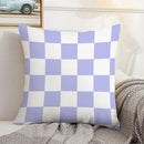 Axyaa Checkerboard Pillow Cases 45x45 Set of 2 Decorative Cushion Covers
