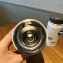 Axyaa Frosted Stainless Steel Thermos Water Bottle - Insulated Coffee Mug for Men, Women, Students