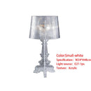Axyaa Baroque Ghosting Acrylic Desk Lamp for Bedroom Study Room Decor