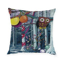 Axyaa Square Landscape Pillowcase for Home Decor - Set of 2