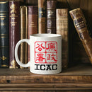 Axyaa 11oz Ceramic Coffee Mug - Boyfriend Gift - Office Milk Cup - ICAC Theme