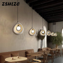 Axyaa Wabi Sabi LED Pendant Light for Home Decor Chandeliers Lights Fixtures