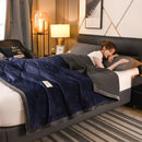 Axyaa Plush Triple-Layered Warm Blanket for Autumn/Winter