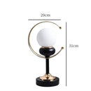 Axyaa LED Desk Lamp: Nordic Home Decoration Tabletop Lighting for Bedroom, Living Room, Study