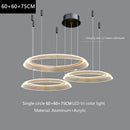 Luxury Axyaa Acrylic LED Chandeliers for Living Room and Staircase
