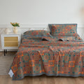 Axyaa Pure Cotton Gauze Towel Blanket Single Floral Quilt Cover Bed Decor