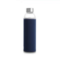 Axyaa High-Temp Glass Water Bottle with Protective Bag, BPA-Free Sport & Travel Drink Bottle