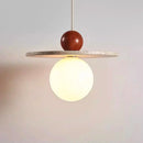 Axyaa Yellow Cave Stone Pendant Light - Retro Designer Lamp for Restaurant & Bar