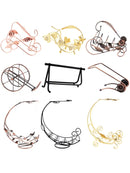 Axya Metal Wine Rack Glass Bottle Holder Bar Display Stand