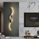 Axyaa Modern LED Wall Sconce Light for Living Room, Stair, TV Background Décor