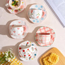 Axyaa Ceramic Mug: Irregular Pattern Coffee Cup for Creative Gifts