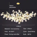 Axyaa Ginkgo LED Chandeliers for Living & Dining Room Lighting