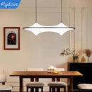 Axyaa LED Flying Saucer Pendant Lights for Modern Interior Lighting Decor