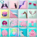 Axyaa Festival Cushion Cover - Home Decor and Party DIY Accessory