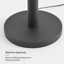 Axyaa Nordic Iron Floor Lamp with Glass Lampshade Design for Living Room and Bedroom