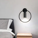 Nordic Brass Rotating Spotlight Wall Lamp for Bedroom, Living Room - Axyaa