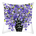 Axyaa Lavender Polyester Cushion Cover 45x45cm