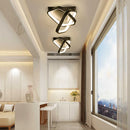 Axyaa LED Strip Ceiling Lights: Modern Minimalist Living Room Lamps for Home Decor