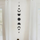 Axyaa Moon Phase Wall Hanging: Boho Home Decor, Modern Art for Bedroom & Living Room