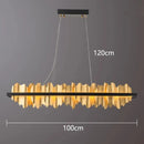 Axyaa Modern LED Pendant Light Chandeliers for Living Room and Dining Room