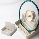 Axyaa Foldable Spoon Rest Utensil Holder for Stove Top and Kitchen Counter
