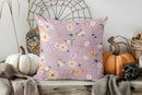 Axyaa Halloween Pumpkin Cushion Cover for Sofa, Bedroom, Car - Patterned Pillow Cover