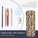 Axyaa Mickey Mouse Minnie Leather Pencil Case for Large Storage Office Gift